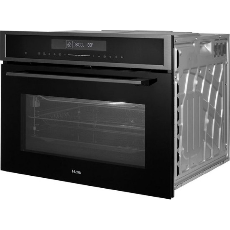 ETNA CM650Ti - combi oven - zwart