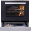 ETNA FIV760RVS - Vrijstaand inductie fornuis - RVS - Elektrische oven met opberglade - 4 kookzones - 60 cm