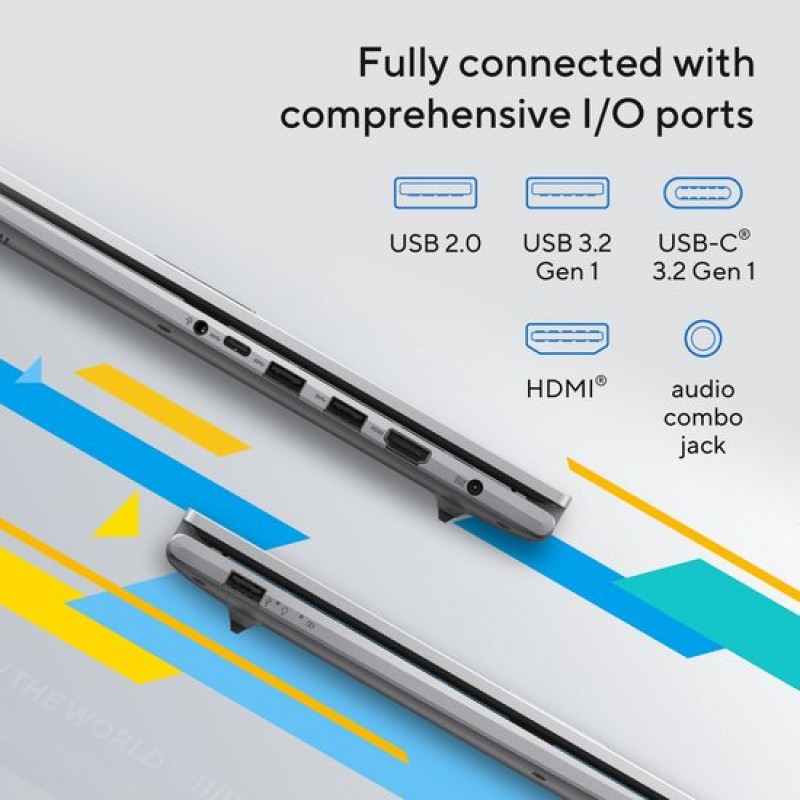 ASUS Vivobook 17 X1704VA‑AU1290W - Laptop - 17.3 inch - Core 7 150U - 16GB/1TB