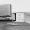 AEG DPB3622S - Semi-inbouw afzuigkap - Uittrekbaar - 330 m³/uur - Energielabel C - Grijs