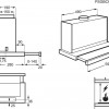 AEG DPE5660M EcoLine 5000 Extractor - Afzuigkap - Vlakscherm - Semi-inbouw (uittrekbaar) Grijs