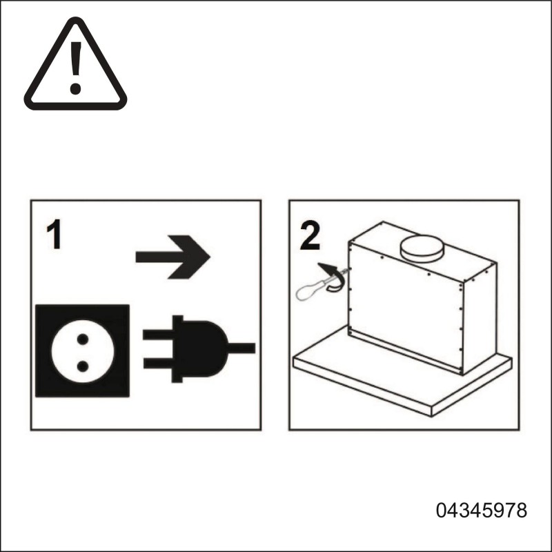 AEG DPE5660M EcoLine 5000 Extractor - Afzuigkap - Vlakscherm - Semi-inbouw (uittrekbaar) Grijs