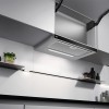 AEG DPE5660M EcoLine 5000 Extractor - Afzuigkap - Vlakscherm - Semi-inbouw (uittrekbaar) Grijs