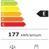 AMICA EDTS374901 koel-vriescombinatie 220 l 1440 mm hoog, wit