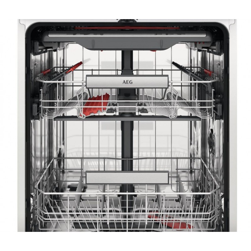 AEG FFB7574APW | Vrijstaande vaatwasser | Airdry | AEG 7000 GlassCare vaatwasser – extra stil met perfecte droging