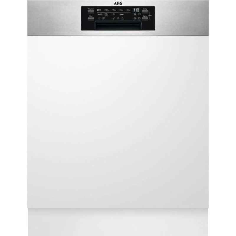 Aeg FES7574APM Half Geïntegreerde Vaatwasser 60 Cm