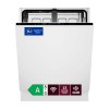 AEG GI7200A1SN 7000 - Inbouwvaatwasser - GlassCare - Energielabel A