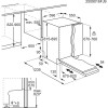 AEG GI7200A1SN 7000 - Inbouwvaatwasser - GlassCare - Energielabel A