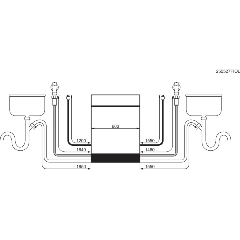 AEG GI7200A1SN 7000 - Inbouwvaatwasser - GlassCare - Energielabel A