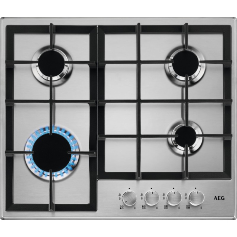 AEG HGB64200SM - Slim Line - Inbouw gaskookplaat
