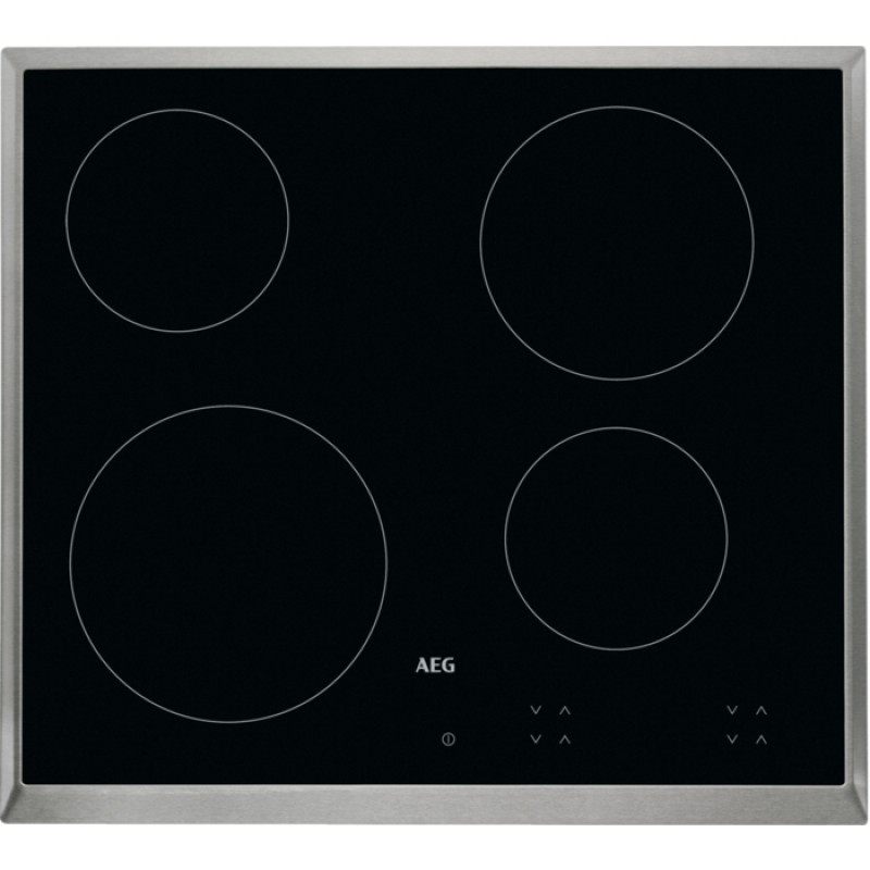 AEG HK624000XB Zwart Ingebouwd Halogeen 4 zone(s)