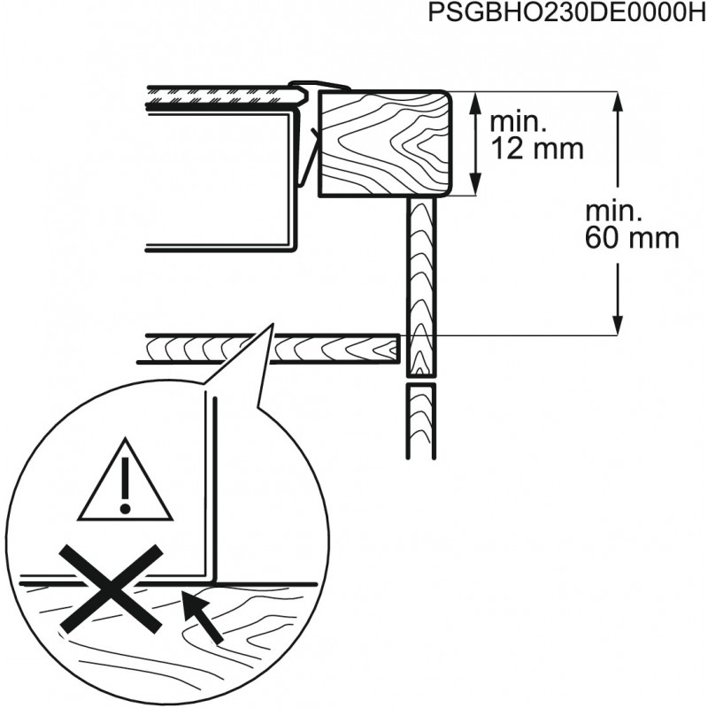 AEG HK634060XB 3000 serie - Inbouw elektrische kookplaat - Keramisch Kookplaat - 60 cm