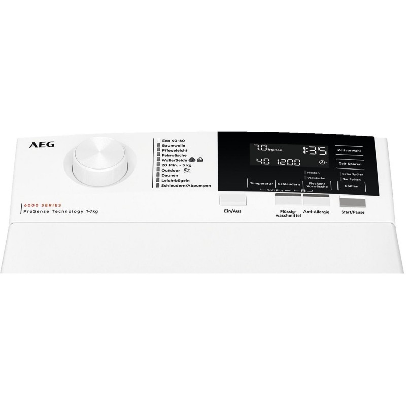 Aeg LTR6A60370 Wasmachine Bovenlader 7kg 1300t