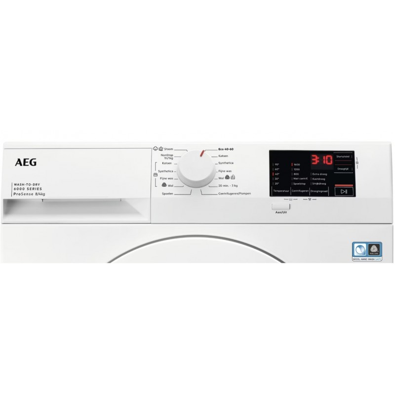 AEG LWF62842 was-droogcombinatie