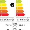 AEG LWR76144 7000 Series 7000 ProSteam® - Was-droogcombinatie - Condensatie - 11 kg - 7 kg