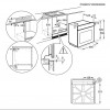 AEG OO10HSM (OU5AE20SM+HE604062XB), inbouwfornuis (kookzones met stralingsverwarming, A+, 72 l)  keramische kookplaat