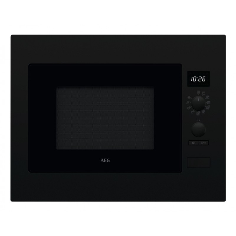 AEG OS5CM34MB 5000 serie Inbouwmagnetron - 34 liter - Hete lucht en grillfunctie - Mat zwart