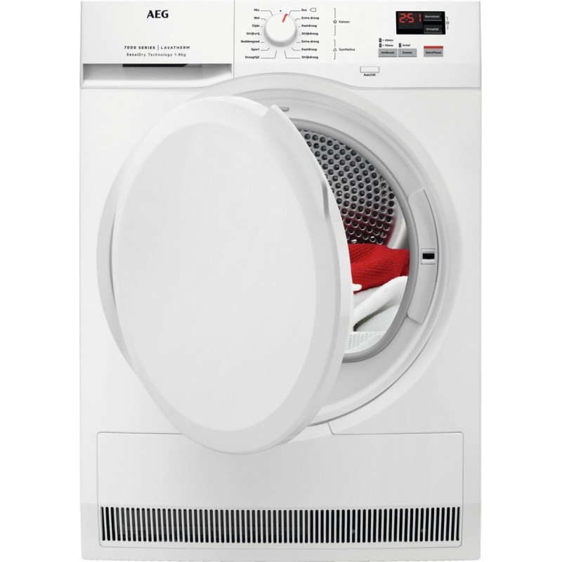 aeg t7dbnp600 7000 serie sensidry warmtepompdroger droger wasdroger energielabel a
