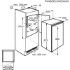 AEG TF5OS882ES5000 Koelkast (124 l, E, 873 mm hoog, wit)