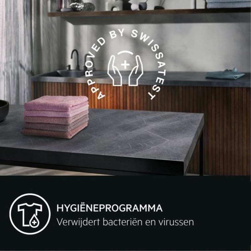 AEG TR78A12B 7000 serie Sensidry - Droogkast wamtepomp - 8kg - NL/FR