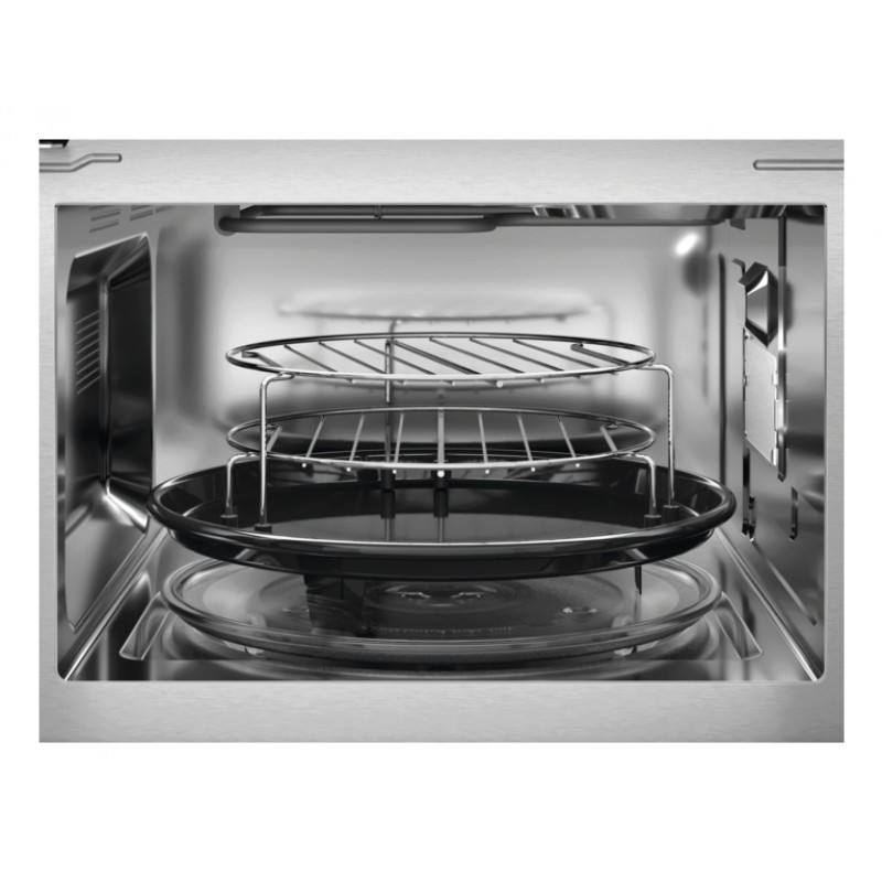 AEG TS5CM25TB - 5000 Serie - Inbouwmagnetron - Met hetelucht en grill - 900 W - Zwart
