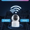 ZOSI C518 Indoor IP Camera - 3MP - Intercomfunctie - Beveiligingscamera - Huisdiercamera - Baby camera - Compatibel met 2.4G/5G WIFI - Werkt met app - Wit