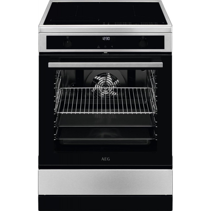 AEG Elektrische fornuis | Model CIB6470APM | 4 kookzones | 73 liter | Bridge-functie | Pyrolyse-reiniging