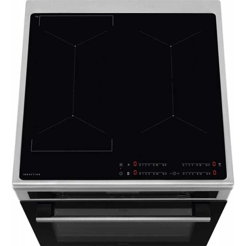 AEG Elektrische fornuis | Model CIB6470APM | 4 kookzones | 73 liter | Bridge-functie | Pyrolyse-reiniging