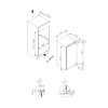 Amica EVKS 16172/1 koelkast Ingebouwd 135 l E Wit 