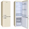 AMICA FK2965.3GAA / KGCR387100B Retro Edition Koel-vriescombinatie (E, 201,85 kWh, 1810 mm hoog, beige)