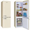 AMICA FK2965.3GAA / KGCR387100B Retro Edition Koel-vriescombinatie (E, 201,85 kWh, 1810 mm hoog, beige)