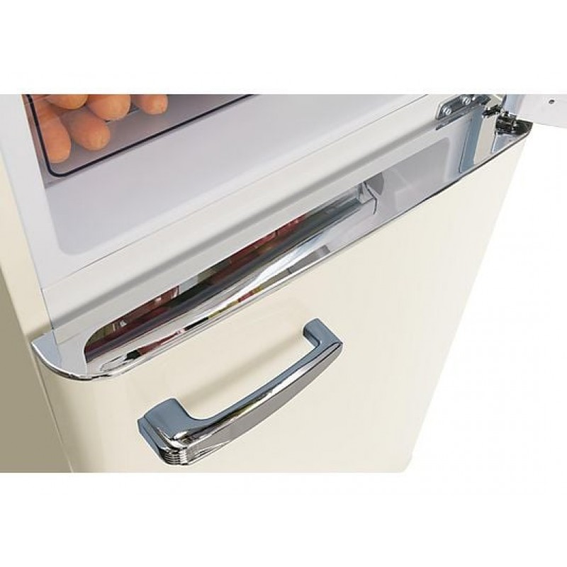 AMICA FK2965.3GAA / KGCR387100B Retro Edition Koel-vriescombinatie (E, 201,85 kWh, 1810 mm hoog, beige)