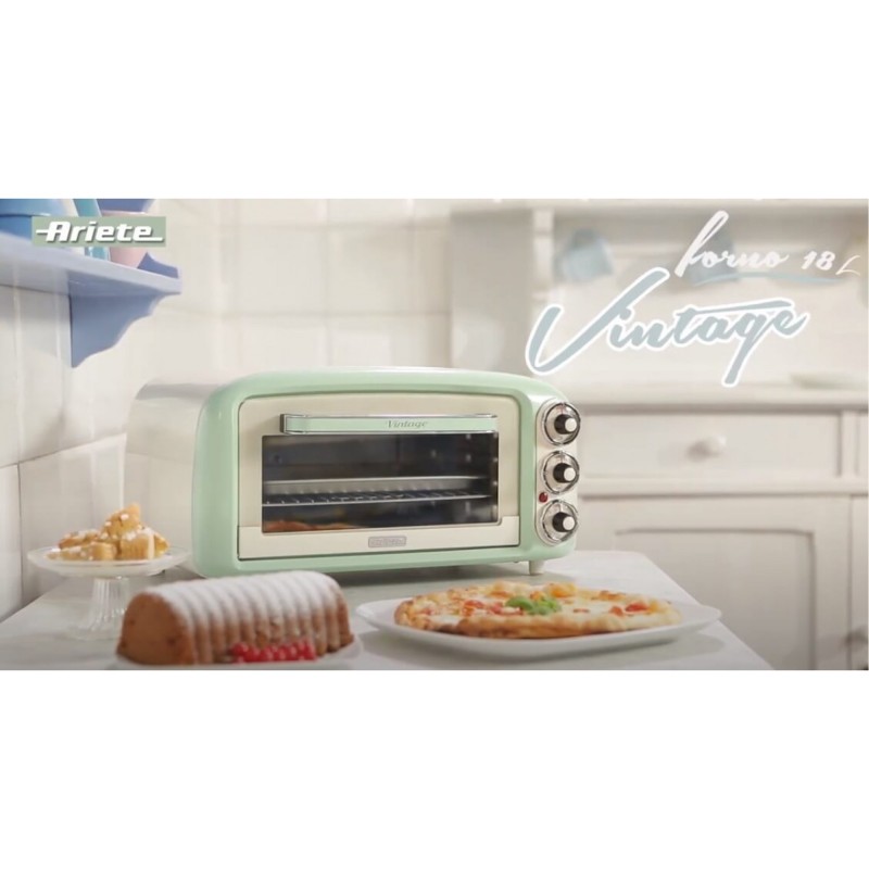 Ariete 979 - Retro Mini Oven – Groen
