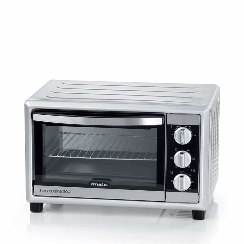 Ariete 0985/00 Bon Cuisine 300 - Vrijstaande Heteluchtoven - 30 liter inhoud - instelbaar tot 230°C - 60 min timer