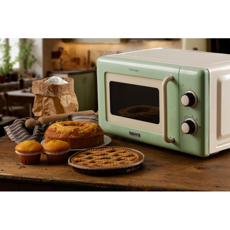 Ariete 3960/04 - Vintage magnetron - 20 liter - timer - Groen