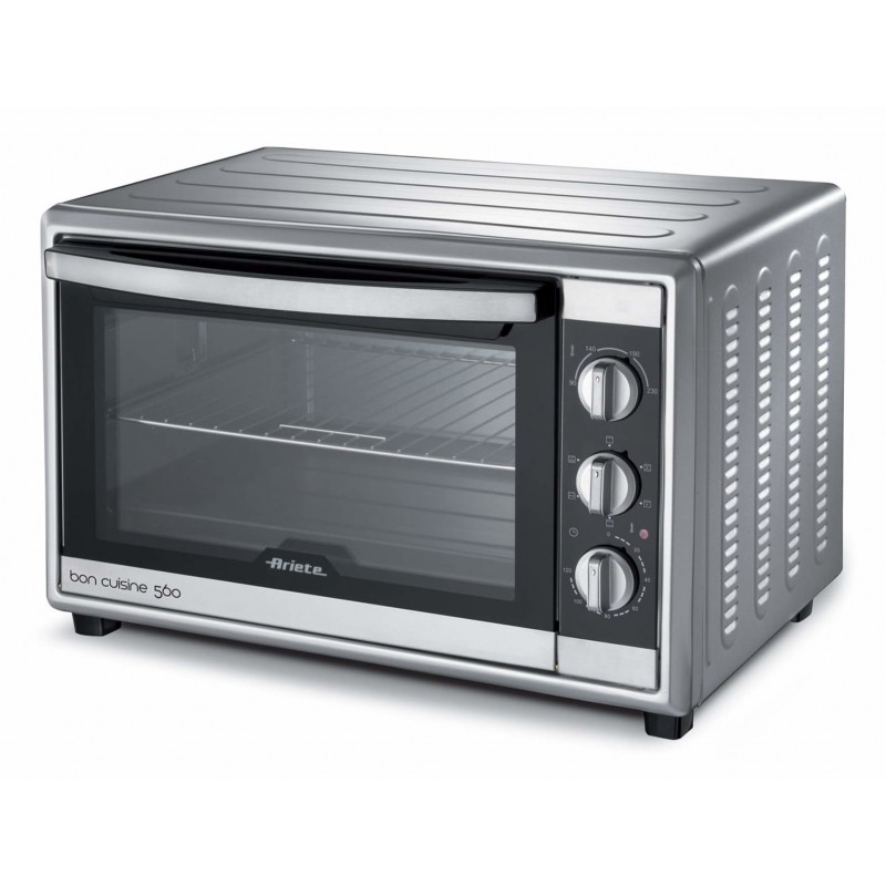 Ariete 0945/00 Bon Cuisine 560 - vrijstaande Heteluchtoven - 56 liter inhoud - instelbaar tot 230°C - 60 min timer