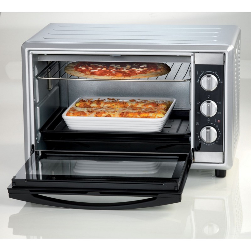 Ariete 0945/00 Bon Cuisine 560 - vrijstaande Heteluchtoven - 56 liter inhoud - instelbaar tot 230°C - 60 min timer