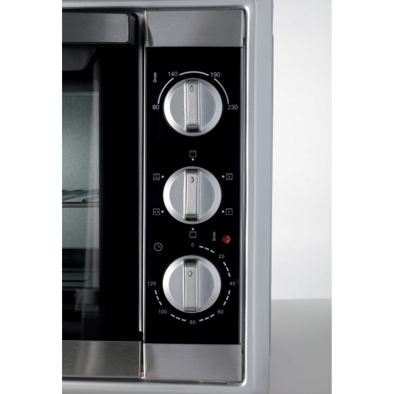 Ariete 0945/00 Bon Cuisine 560 - vrijstaande Heteluchtoven - 56 liter inhoud - instelbaar tot 230°C - 60 min timer