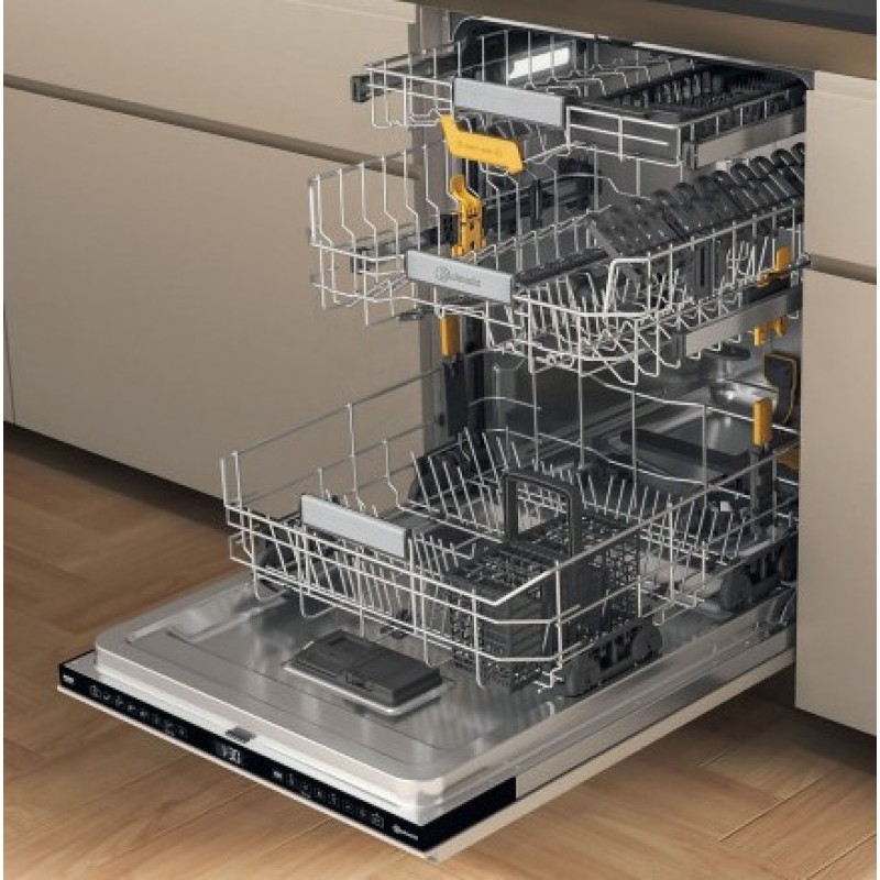 Bauknecht Bk8ia15am3tuc0 - Inbouw Vaatwasser - 82 cm hoog - 15 Couverts - Besteklade - 38 dB - Energieklasse A
