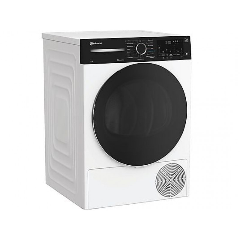 BAUKNECHT BT87AWB Warmtepompdroger - Nieuw in doos - Duits display - 8 kg - wit