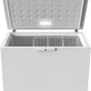 Bauknecht GTE 308MD Vrieskist 308 l -  Nieuw in doos Multi Zone - gebalanceerd dekselsysteem - touchscreen - kinderslot - 3 opbergmanden - wit
