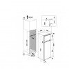 Bauknecht KDI14S2 - Nieuw in doos -  Inbouw Koel-vriescombinatie - 144.1 cm - 218L - Wit