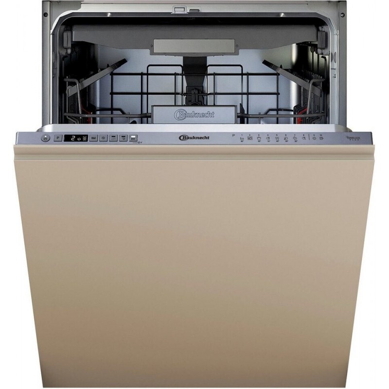 Bauknecht BKSV1IBM - Inbouw Vaatwasser - 82 cm hoog - 15 Couverts - Besteklade - 41 dB - Nieuw in doos - Duits display 