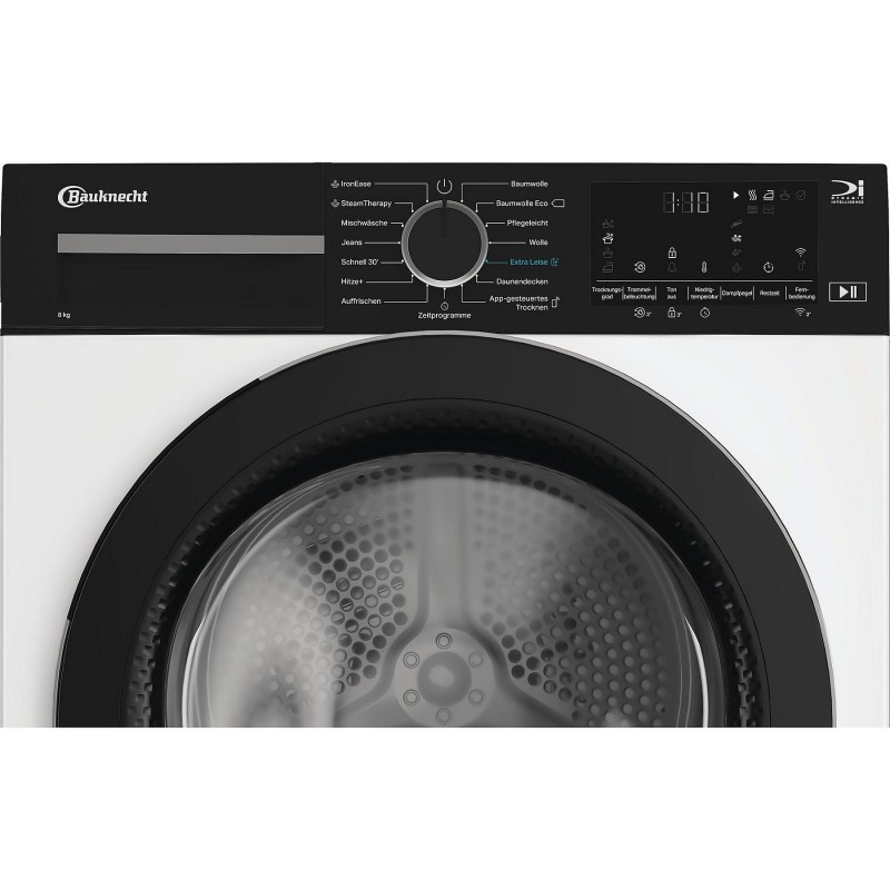 BAUKNECHT BT 85C WBS Warmtepompdroger (8 kg, wit)