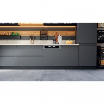 BAUKNECHT IBBO 3C26 X Vaatwasser (half-geïntegreerd (bestekmand, 598 mm breed, 46 dB (A), E))