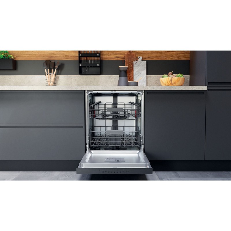 BAUKNECHT IBBO 3C26 X Vaatwasser (half-geïntegreerd (bestekmand, 598 mm breed, 46 dB (A), E))