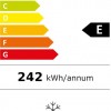 Beko B5RFNE294W vrieskast energielabel E 260 L 38DB