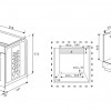 Beko b300 BBIM17300BSEA 72 l 3300 W Roestvrijstaal