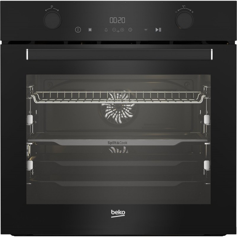 Beko BBVM17400BDS - Inbouwoven - Solo oven - Elektrische grill - 72 l - A+ label - SoftClose® Deur - Draaiknoppen