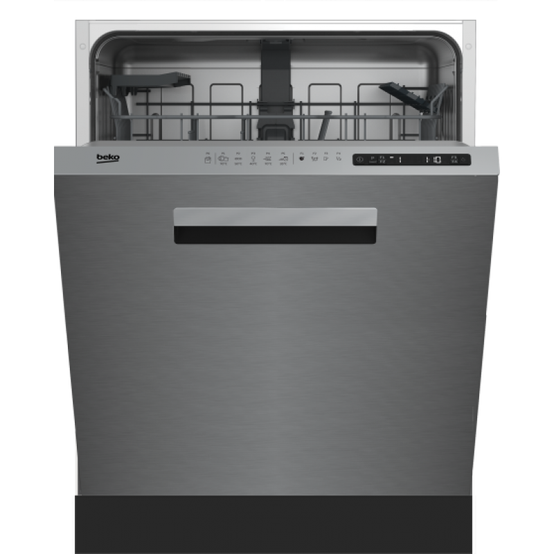 Beko BDDN25530X - Onderbouw Vaatwasser - 60 cm - 15 Couverts - 44 dB - Energieklasse D